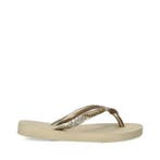Havaianas Kids Slim Shiny Glitter slippers in het Goud, Slippers, Overige kleuren, Verzenden, Nieuw