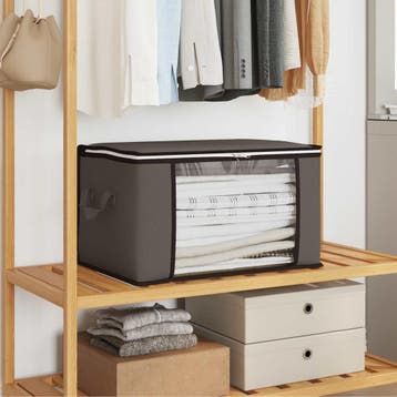 vidaXL Opbergdoos met Transparante Zijraam 6 st Nonwoven, Verzenden, Nieuw