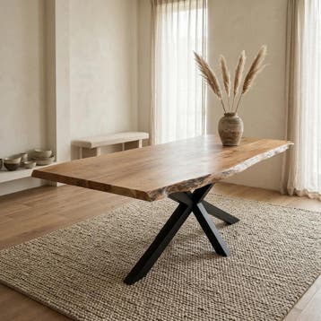 Living Edge boomtamtafel 220cm | Mokana Furniture, Huis en Inrichting, Ophalen of Verzenden, Nieuw