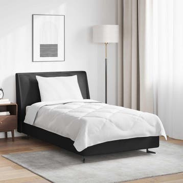 vidaXL Het Duvet voor Elk Seizoen met kussen 2 st Wit, Verzenden, Nieuw, Wit