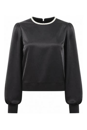 Aaiko Blouse in maat XL Zwart, Aaiko, Verzenden, Zo goed als nieuw, Zwart
