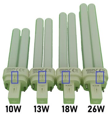 SL Spaarlamp 2-pins PL-C 10W/830/2P | G24d-1, Ophalen of Verzenden, Nieuw
