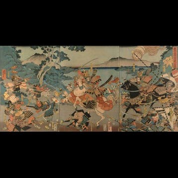 Utagawa Yoshitora /  (actief circa 1836–1887) — De Slag