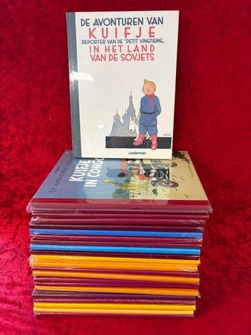 Kuifje 0 t/m 22 - Kuifje in Congo en 22 andere - 23 Album, Boeken, Nieuw