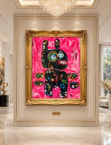 Timo Wedell - Unruly Monster Unleashed - XL- Basquiat Style