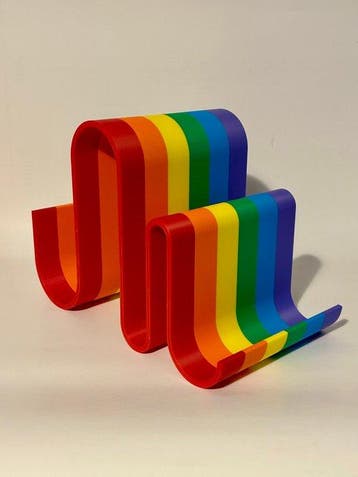 TiWo Design - Tijdschriftenhouder - Pop-Art Pride Design