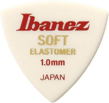 Ibanez BEL8ST10 Elastomer Triangle plectrum Soft 1.00 mm, Muziek en Instrumenten, Instrumenten | Toebehoren, Ophalen of Verzenden