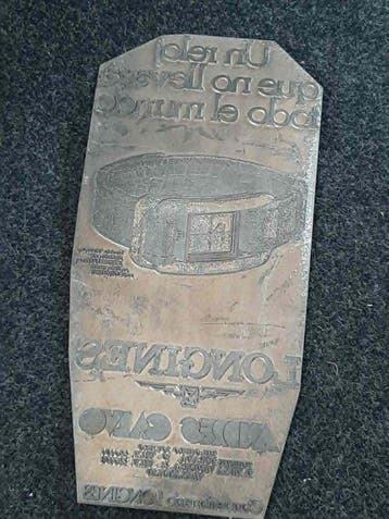 Decoratief ornament - longines - Spanje - plancha