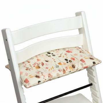 Tripp Trapp Zitkussen | Wilde Bloemen | Geplastificeerd, Kinderen en Baby's, Kinderstoelen, Nieuw