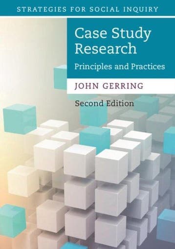 9781316632505 Case Study Research | Tweedehands, Boeken, Verzenden, Zo goed als nieuw, John Gerring