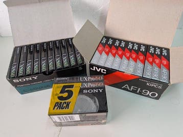 Sony, JVC - UX-S 60 - - UX-Pro 60 - AFI-90 Lege, Nieuw