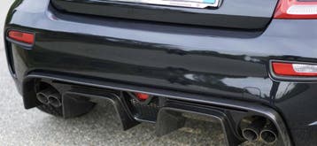 Fiat 595 Abarth carbon diffuser, Verzenden
