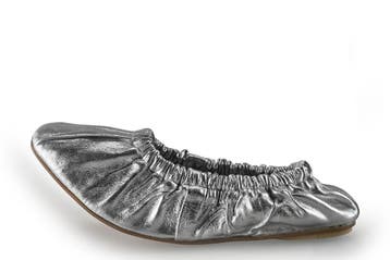 Cycleur de Luxe Ballerinas in maat 38 Zilver, Kleding | Dames, Schoenen, Overige kleuren, Verzenden, Ballerina's, Zo goed als nieuw
