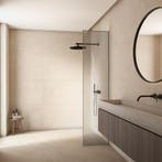 Natuursteenlook tegel, 100X100, nu €39,95 m², 60 cm of meer, Nieuw, Ophalen of Verzenden, 10 m² of meer