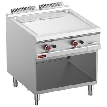 Diamond Bakplaat | Gas | Verchroomd | Op Open Kast | 18.4kW, Ophalen of Verzenden, Nieuw in verpakking