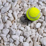 Crystal White Grind 16 - 25 mm / 500 KG MINI-bag 0,35m³, Tuin en Terras, Grind, Keien en Split, Verzenden, Nieuw, Wit, Grind