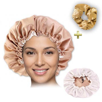 Kaki Satijnen Satijnen Slaapmuts / Haar bonnet van Satijn /, Ophalen of Verzenden, Nieuw