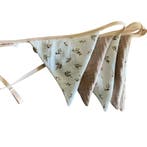 Handgemaakte stoffen vlaggenlijn Takjes – unieke kinderka., Ophalen of Verzenden, Nieuw