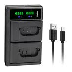BC-120L Dual USB Oplader/Lader voor Casio NP-120 Accu, Verzenden, Zo goed als nieuw