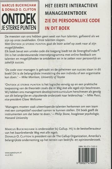 Ontdek je sterke punten 9789027474223 M. Buckingham, Boeken, Verzenden, Gelezen, M. Buckingham