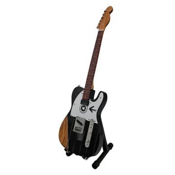 Miniatuur replica Fender gitaar - Eddie Vedder Pearl - Jam, Verzamelen, Ophalen of Verzenden, Nieuw, Pop, Beeldje of Miniatuur