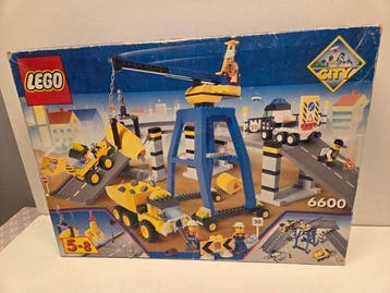 Lego Set - 6600 - City - LEGO Highway Construction 6600, Nieuw
