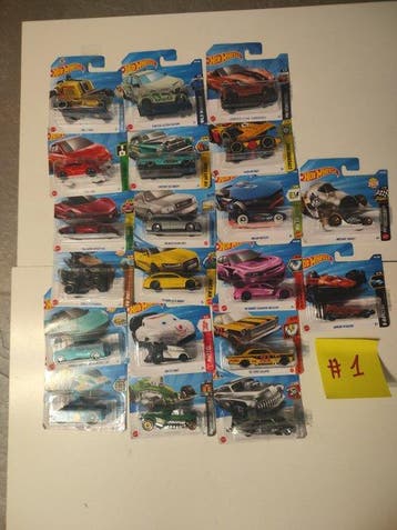 Hot Wheels 1:64 - Modelauto (60) - HotWheels mainline -, Nieuw