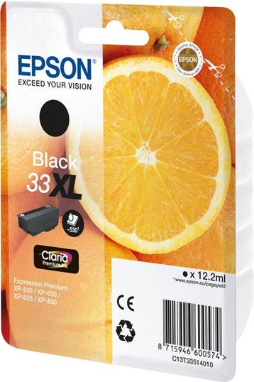 Epson 33XL - Inktcartridge / Zwart, Verzenden, Nieuw