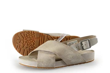 Timberland Sandalen in maat 37½ Beige, Verzenden, Beige, Sandalen of Muiltjes, Zo goed als nieuw