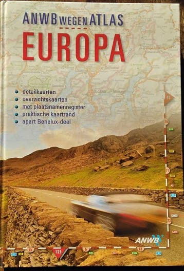 Anwb Wegenatlas Europa, Verzenden, Gelezen