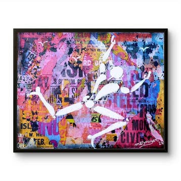 Jerome Mesnager et Lasveguix - Urban wall, Antiek en Kunst