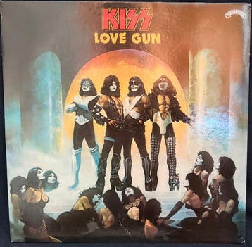 LP gebruikt - Kiss - Love Gun (UK, 2015), Verzenden, Zo goed als nieuw, Overige formaten