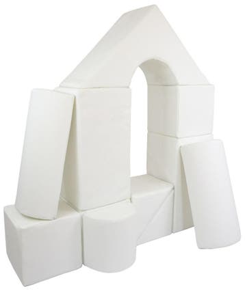 Soft Play Set Wit | 11-delig | Laatste Stuk!, Ophalen of Verzenden, Zo goed als nieuw, Bouwen
