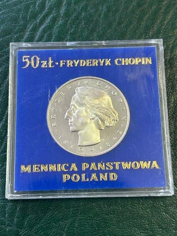 Polen. 50 Zlotych 1972 / Frederic Chopin (Zonder
