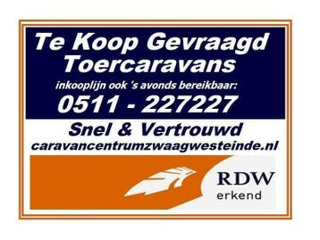 Inkoop Dethleffs Knaus Hobby Fendt Eriba LMC KIP Caravan