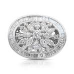 Ring - 18 karaat Witgoud - 2.46ct. tw. Diamant (Natuurlijk), Nieuw