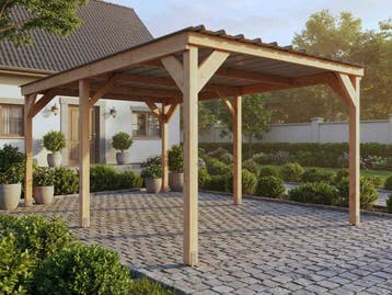 Veiling - Douglas overkapping 970x410x210 cm, Tuin en Terras, Overkappingen, Nieuw