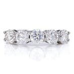 Zonder minimumprijs - Ring - 14 karaat Witgoud - 1.73ct. tw., Nieuw