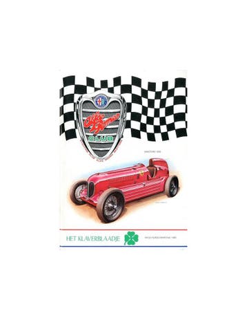 1990 ALFA ROMEO CLUB HET KLAVERBLAADJE 52 NEDERLANDS, Nieuw, Alfa Romeo, Author