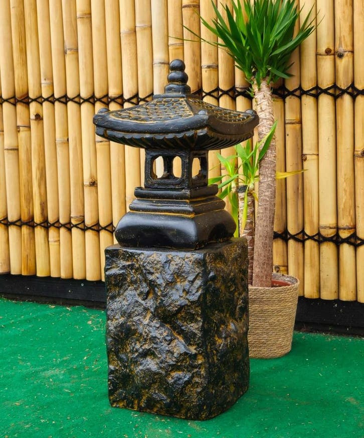 Pagode - Japanse lantaarn - tempel - winterhard! Exclusief, Tuin en Terras, Tuinbeelden, Overige typen, Nieuw, Steen, Ophalen of Verzenden