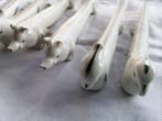 Messensteun (12) - Rare lot de 12 porte-couteaux animaliers