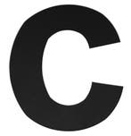 BASICS Huisnummer LBHN100-C mat zwart, Verzenden, Nieuw