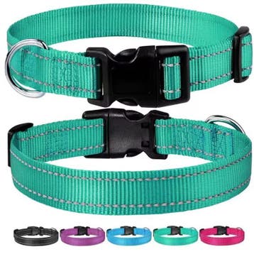 Reflecterende Nylon Hondenhalsband – Verstelbaar en Veilig, Dieren en Toebehoren, Verzenden, Nieuw