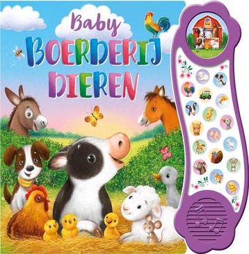 Boek: Geluidenboek Baby Boerderijdieren - (als nieuw), Boeken, Verzenden, Zo goed als nieuw