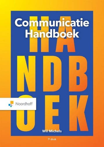 9789001298746 Communicatie handboek | Tweedehands, Boeken, Schoolboeken, Verzenden, Zo goed als nieuw, Wil Michels