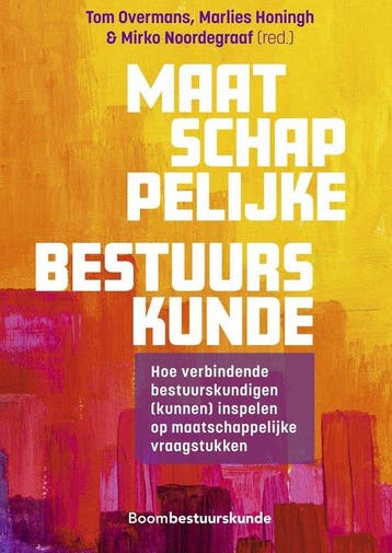 9789462363670 Maatschappelijke bestuurskunde | Tweedehands, Verzenden, Zo goed als nieuw