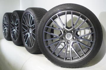 Porsche Cayenne Coupé 21 inch velgen Michelin Winterbanden O, Gebruikt, Velg(en), 21 inch, Winterbanden