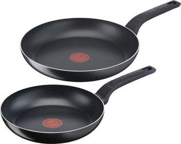 Tefal Easy Cook & Clean - Koekenpannenset - Ø24 en Ø28 cm, Verzenden, Nieuw