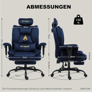 Ergonomische Bureaustoel -  Office Chair - Gamestoel - Volwa, Verzenden, Zo goed als nieuw