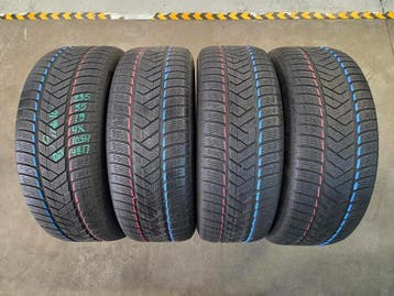 235/55/19 105H PIRELLI WINTERBANDEN 5,1MM PROFIEL 4X DOT17, Gebruikt, Winterbanden, 235 mm, Band(en)